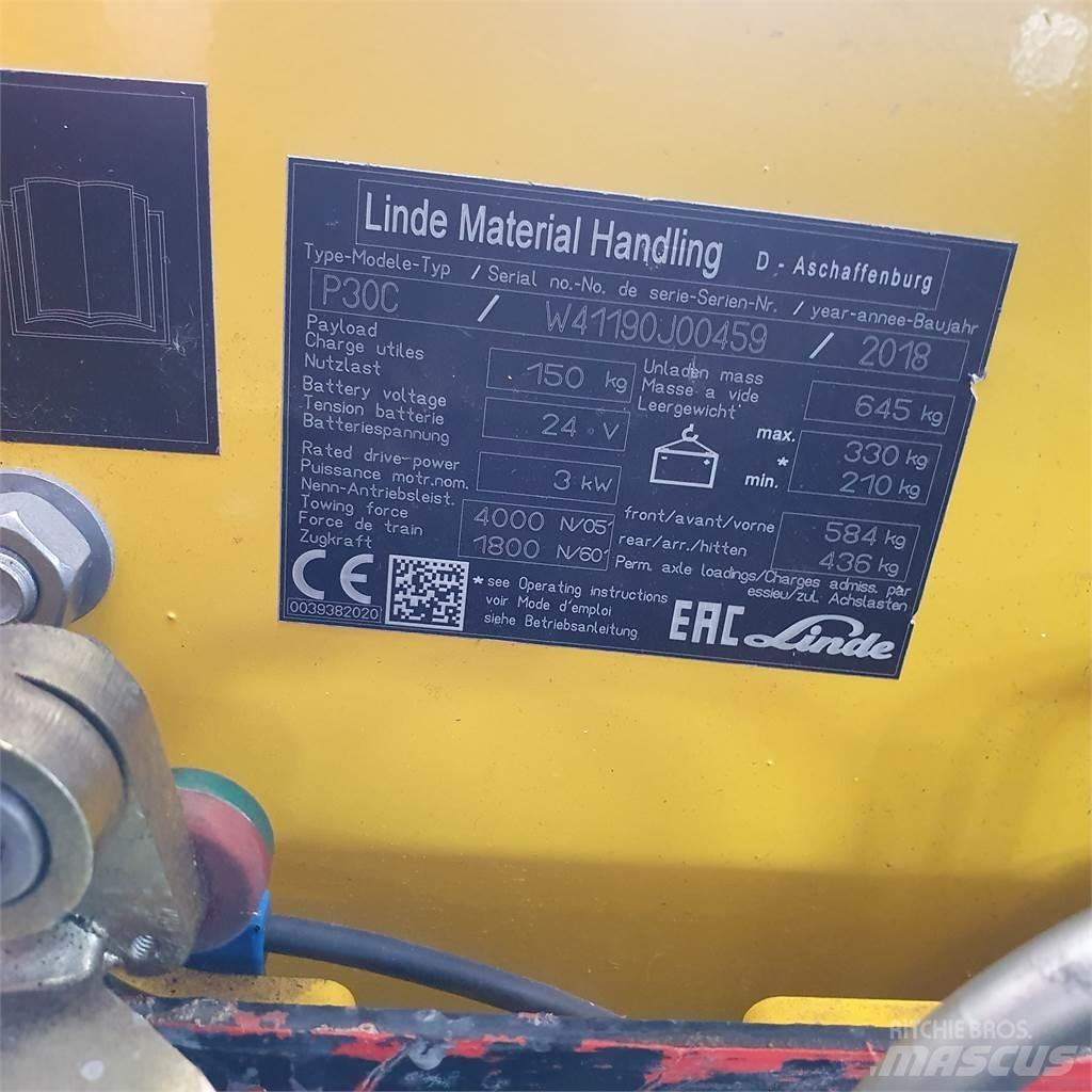 Linde P30C Camiones con grúa