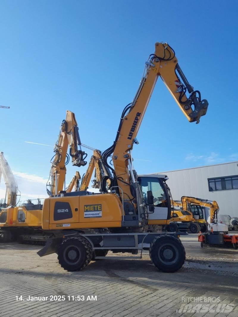 Liebherr A924 Excavadoras de ruedas