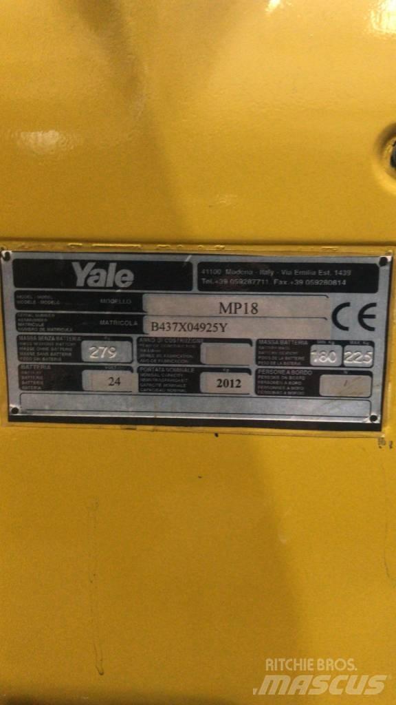 Yale MP18 Montacargas de baja elevación