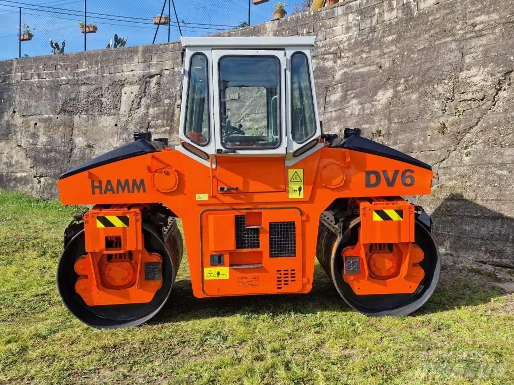 Hamm DV 6 Rodillos de doble tambor