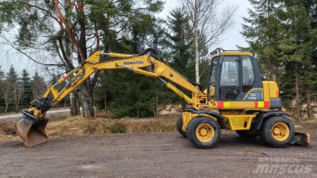 Komatsu PW 110 Excavadoras de ruedas