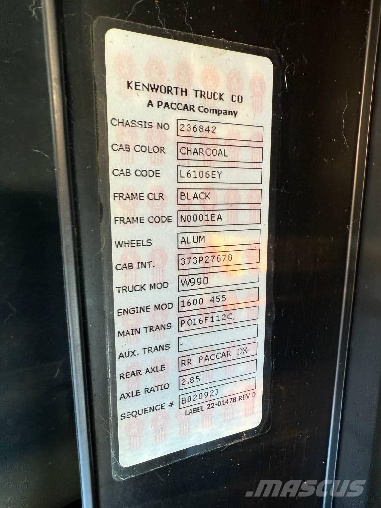 Kenworth W 990 Camiones tractor
