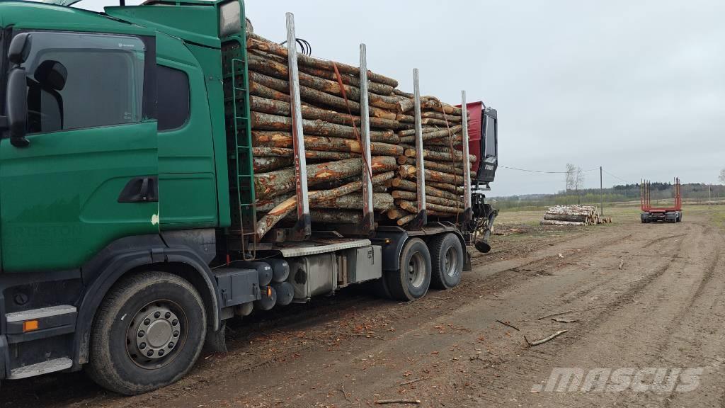 Scania G 480 Transportes de madera