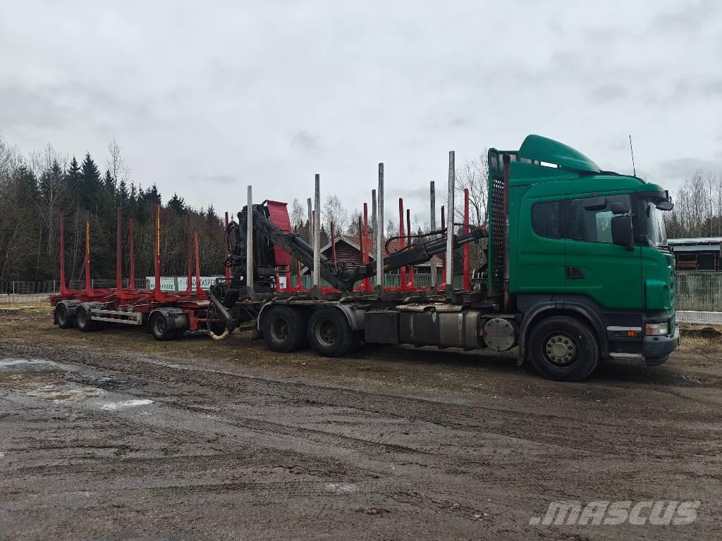 Scania G 480 Transportes de madera