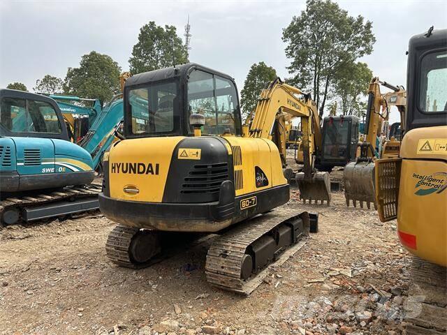 Hyundai R60-7 Excavadoras sobre orugas