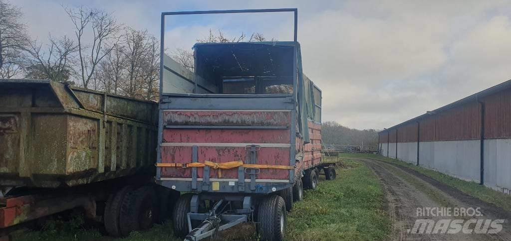 Gisebo 10 ton Remolques con caja de volteo