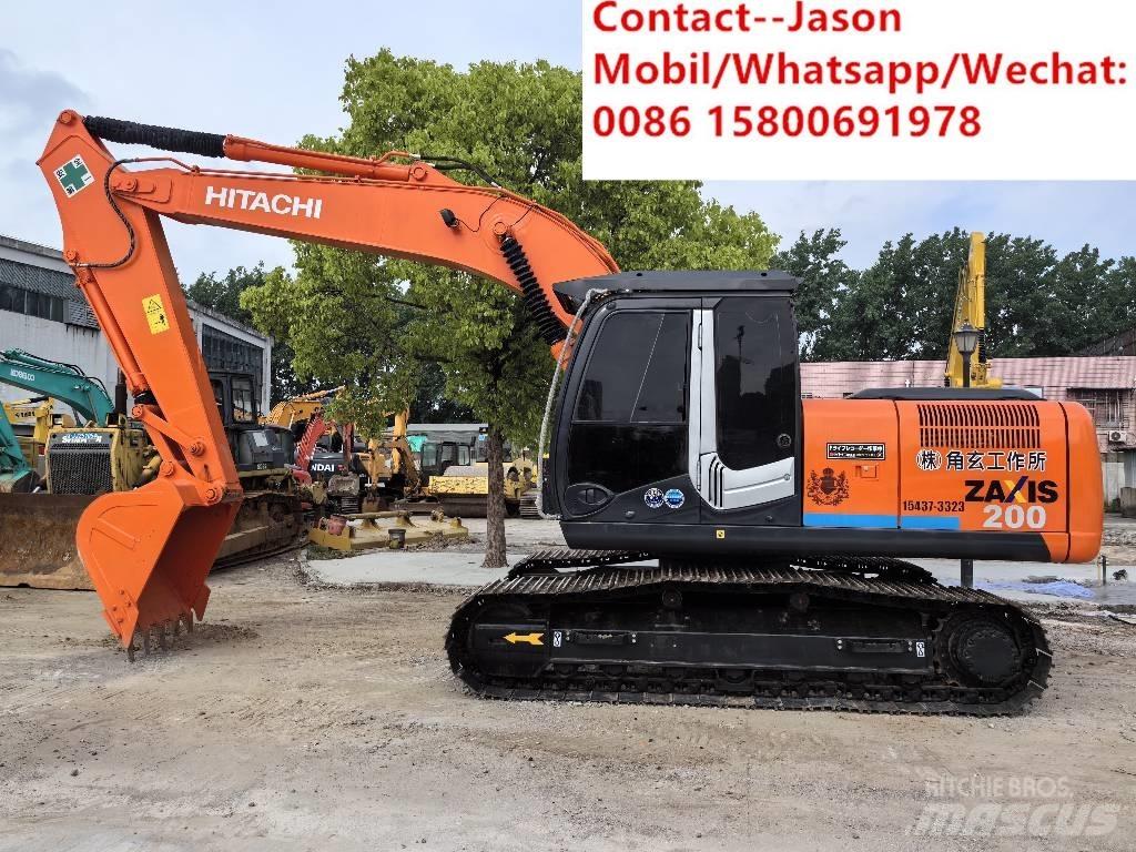 Hitachi ZX 200 Excavadoras sobre orugas