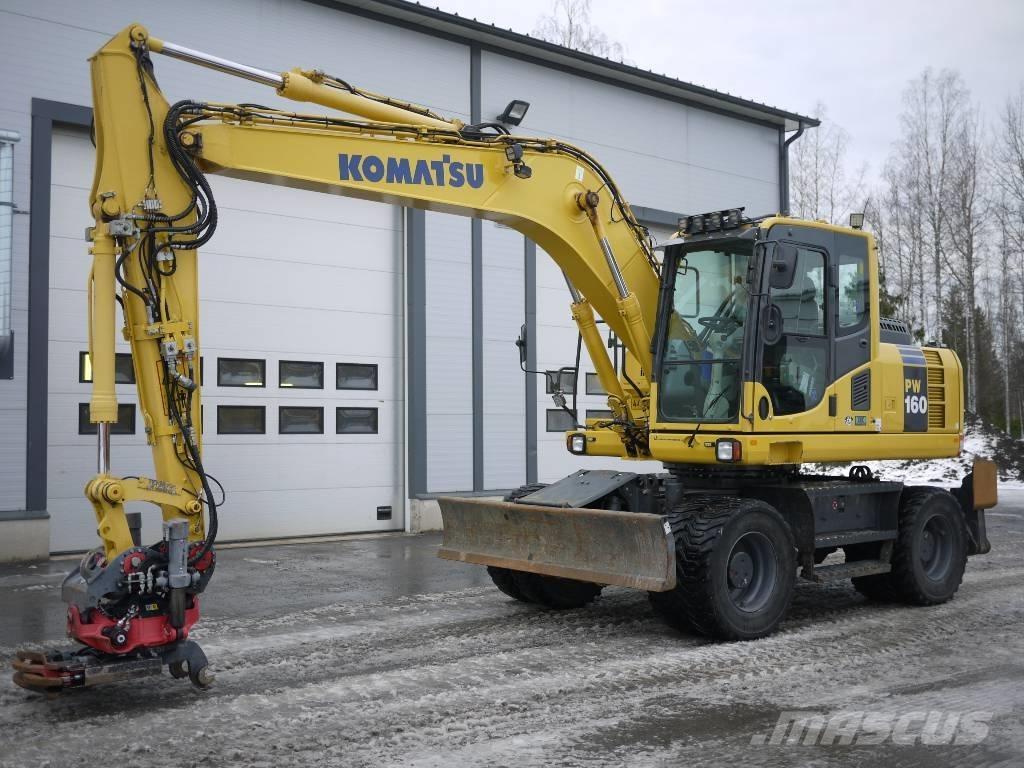 Komatsu PW 160-8 Excavadoras de ruedas