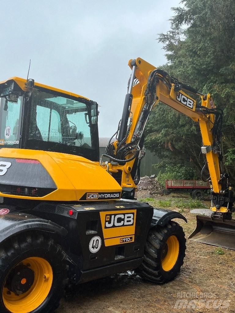 JCB Hydradig 110w Excavadoras de ruedas