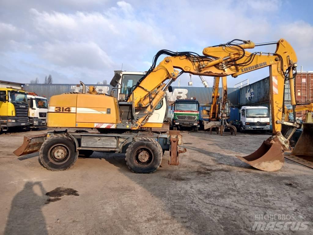 Liebherr A 314 Excavadoras de ruedas