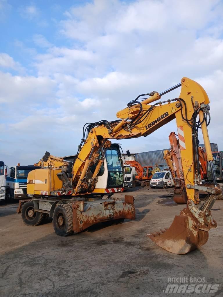 Liebherr A 314 Excavadoras de ruedas