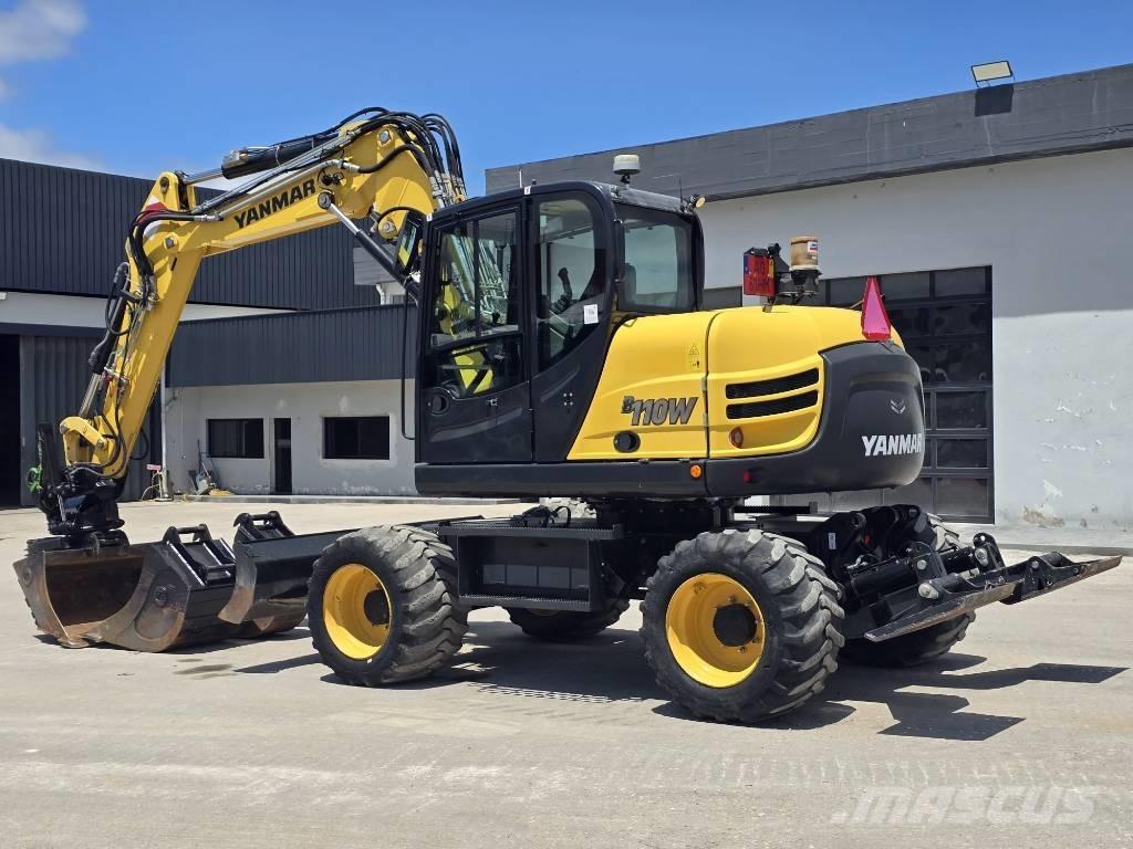 Yanmar B 110 W Excavadoras de ruedas