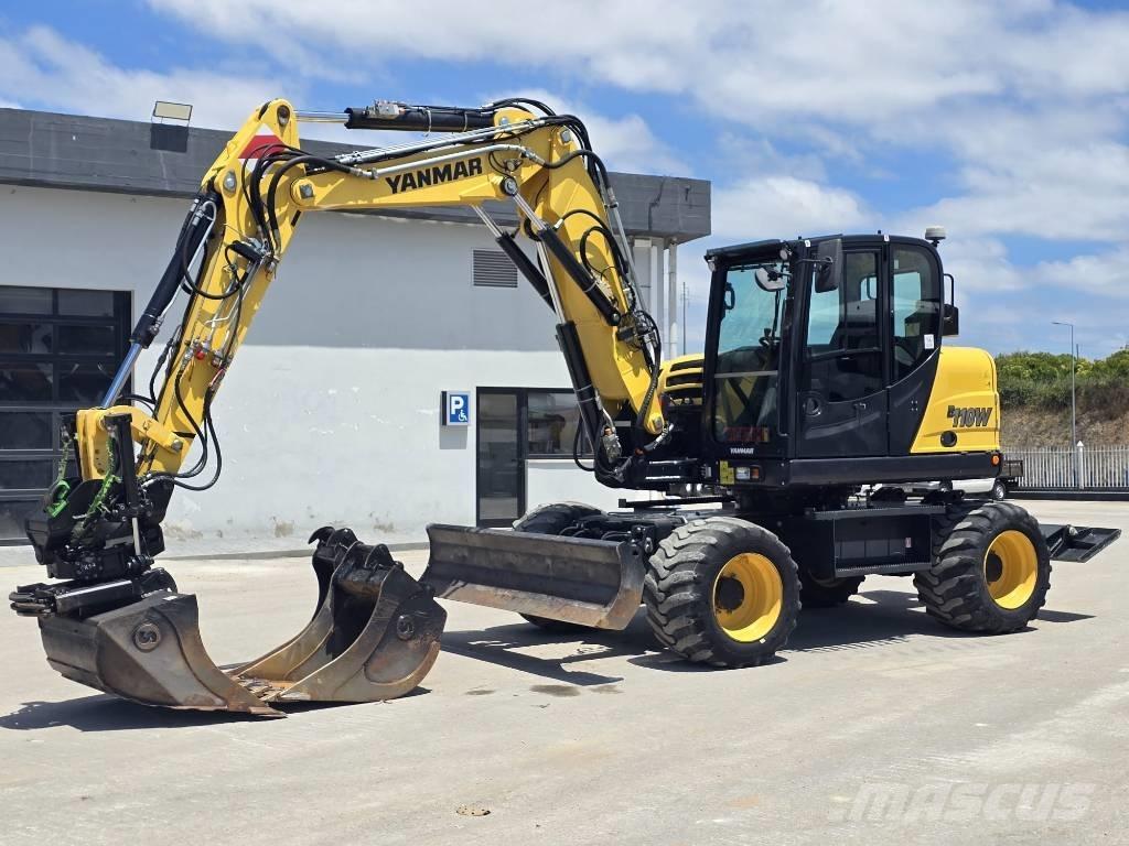 Yanmar B 110 W Excavadoras de ruedas