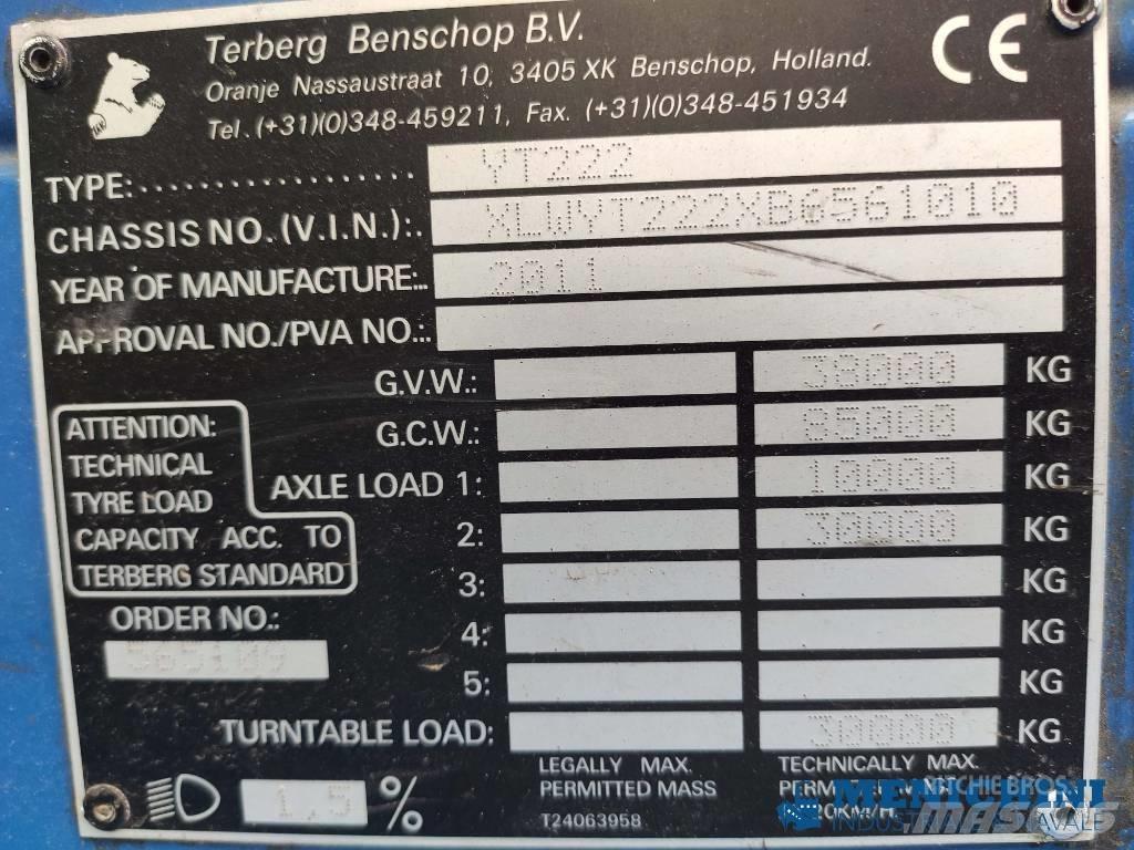 Terberg YT 222 Tractocamiones para terminales