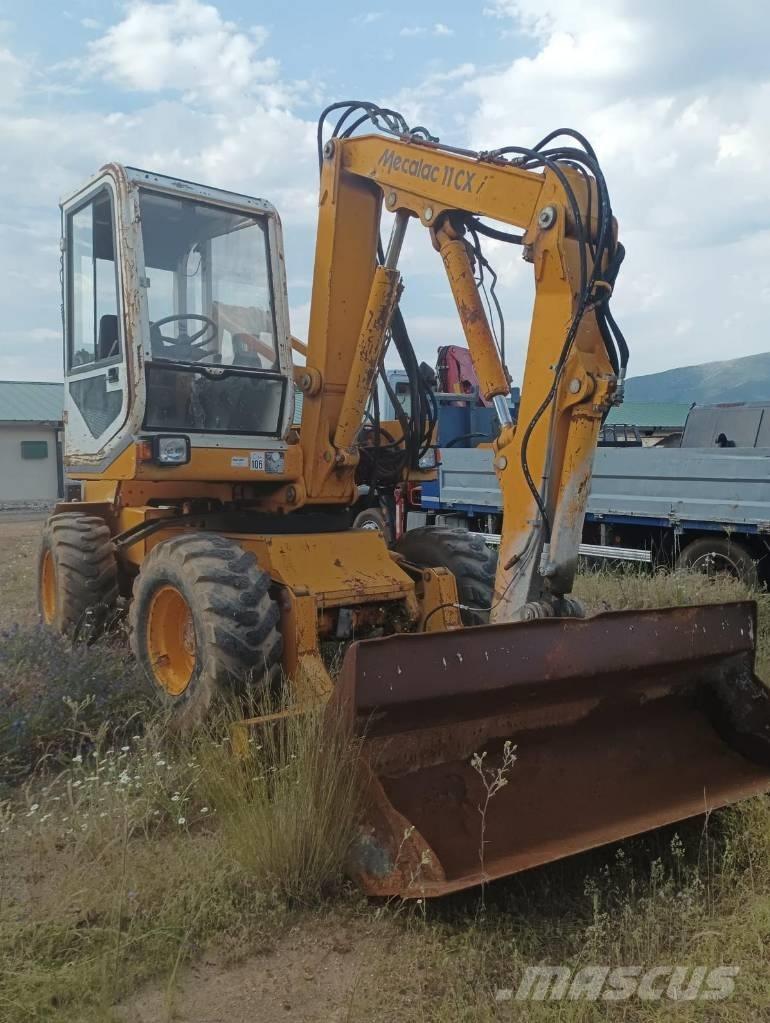 Mecalac 11 CX Excavadoras de ruedas