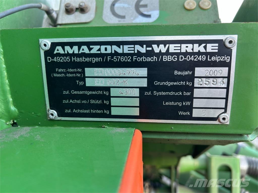 Amazone ED 602-K Sembradoras de alta precisión