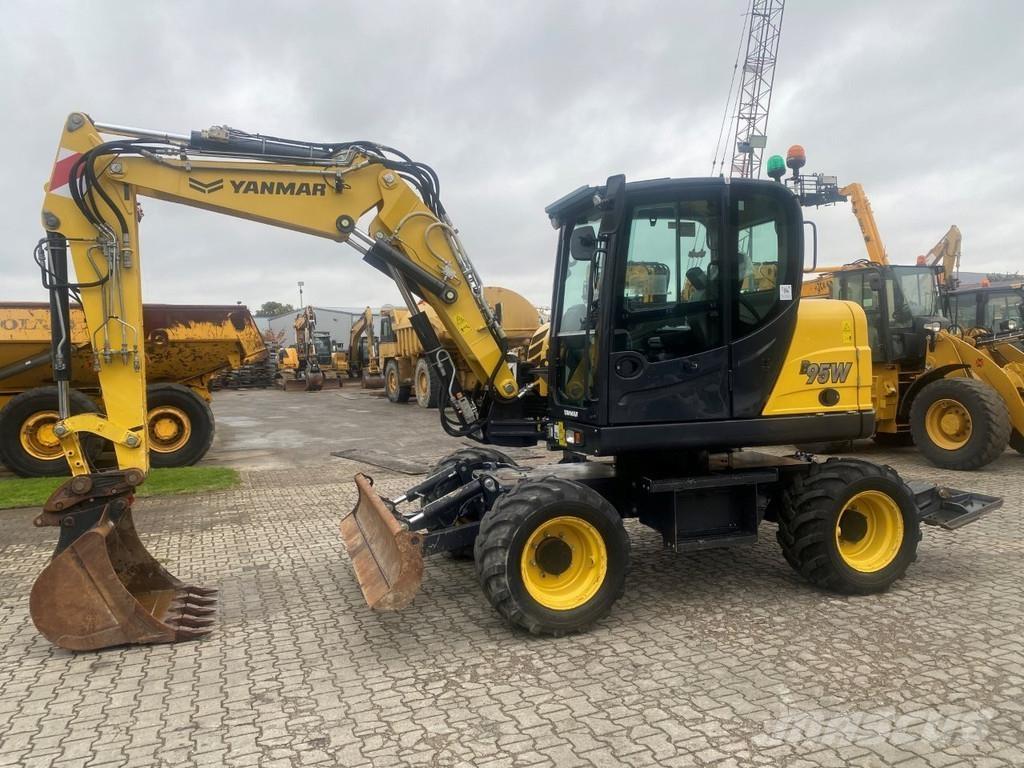 Yanmar B95w NVT Excavadoras de ruedas