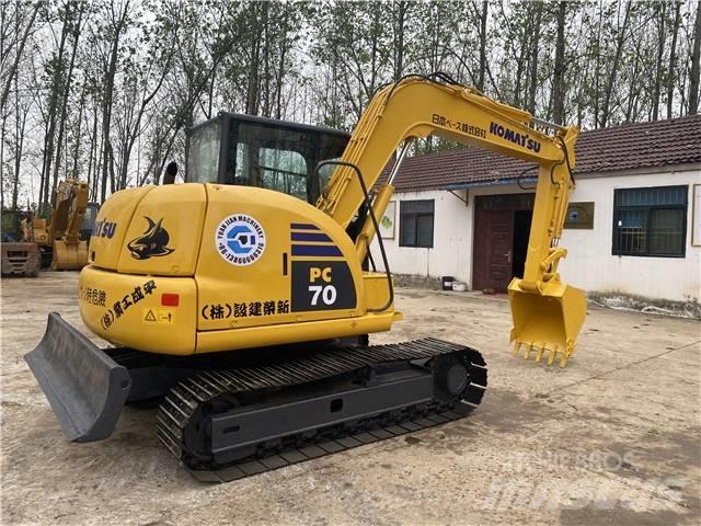 Komatsu PC 70 Excavadoras sobre orugas