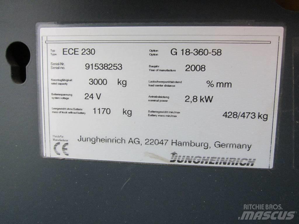 Jungheinrich ECE230 Carretillas de horquilla eléctrica