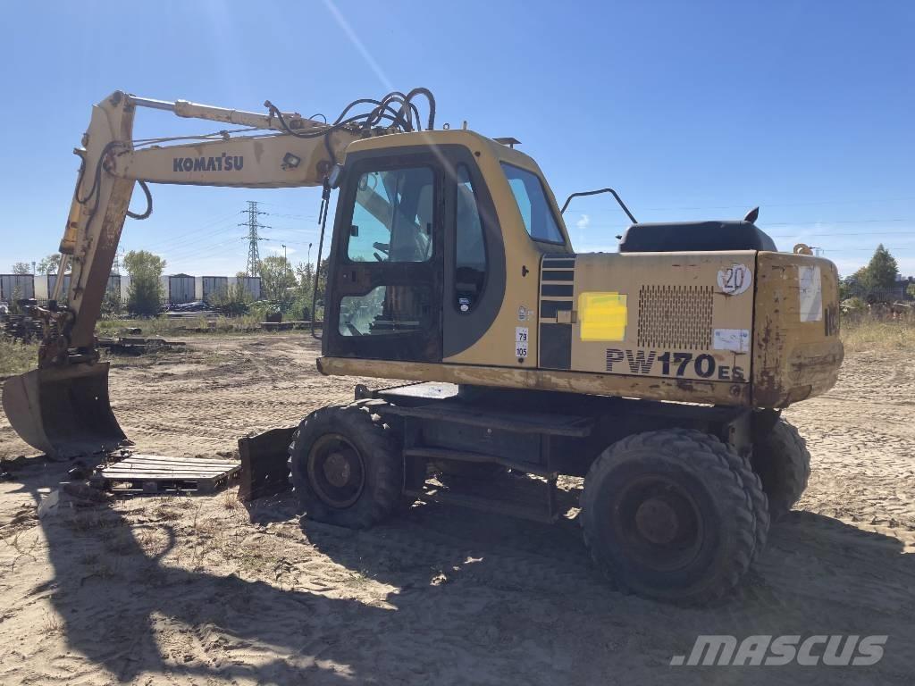 Komatsu PW 170-6 Excavadoras de ruedas