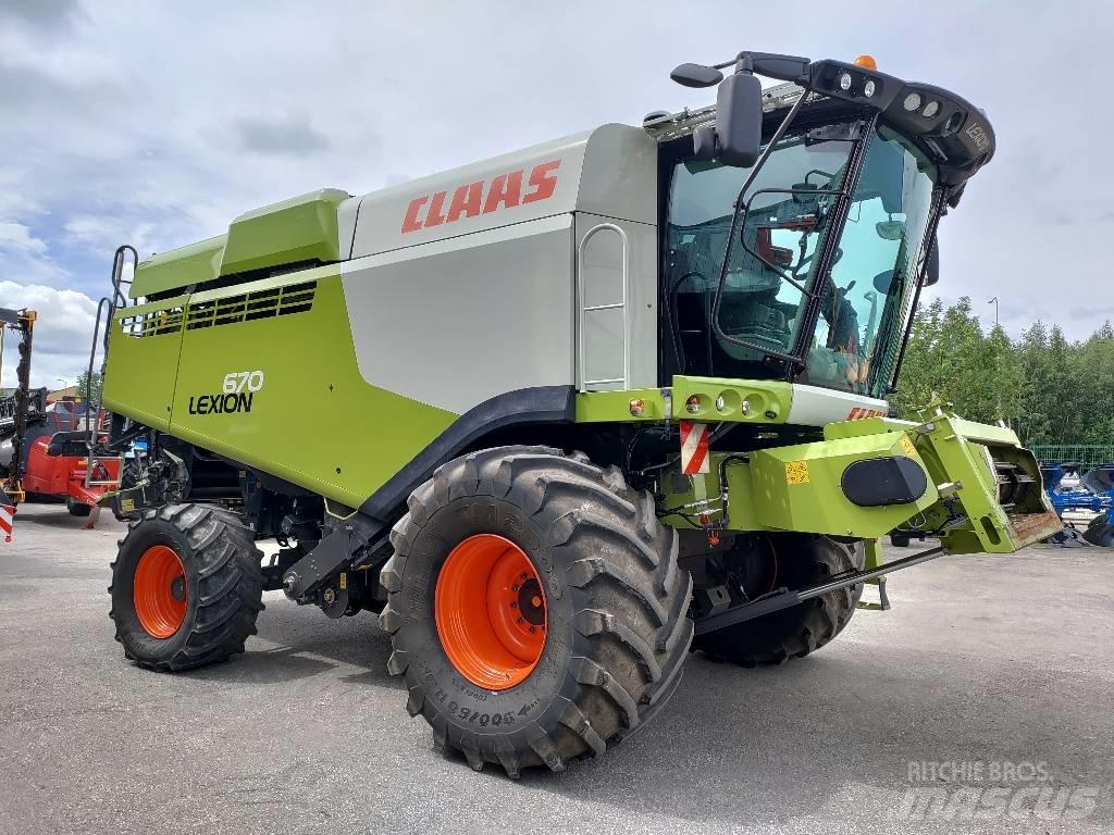 CLAAS Lexion 670 Cosechadoras combinadas