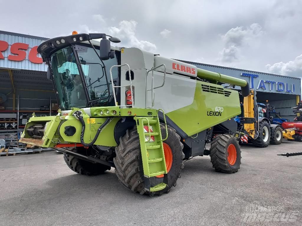 CLAAS Lexion 670 Cosechadoras combinadas