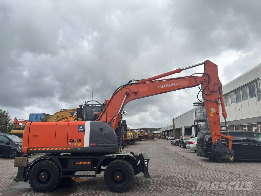 Hitachi ZX 170 W-3 Excavadoras de ruedas