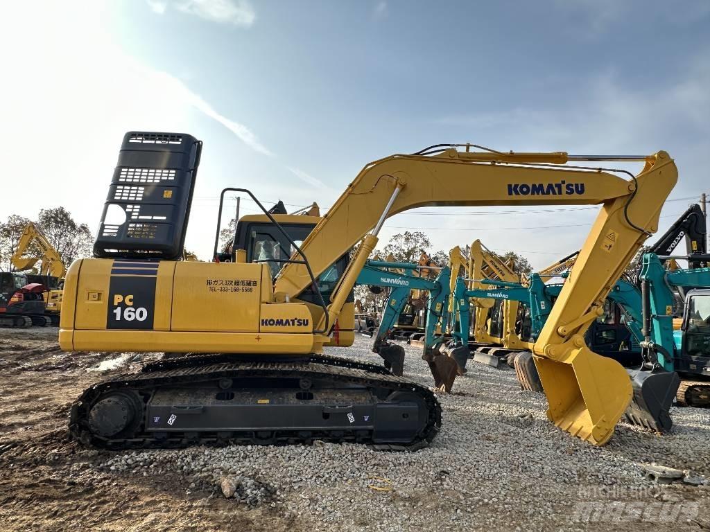 Komatsu PC 160 Excavadoras sobre orugas