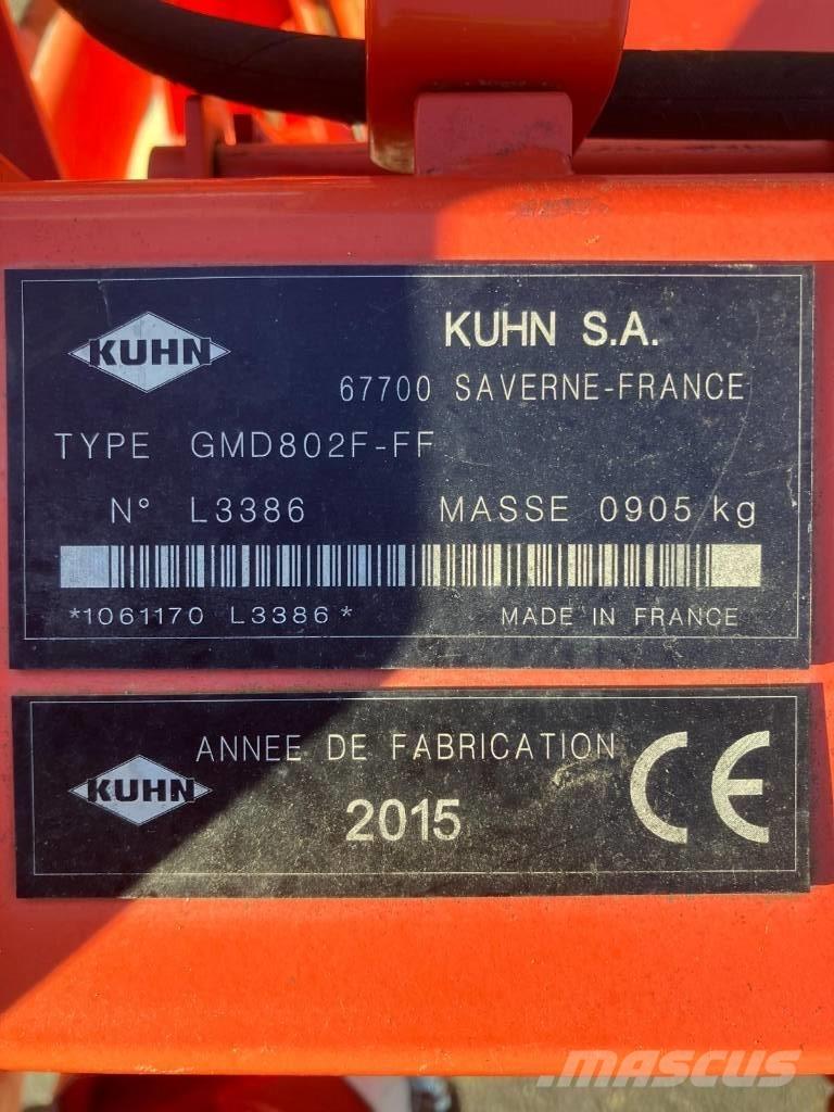 Kuhn GMD 802 F-FF Podadoras