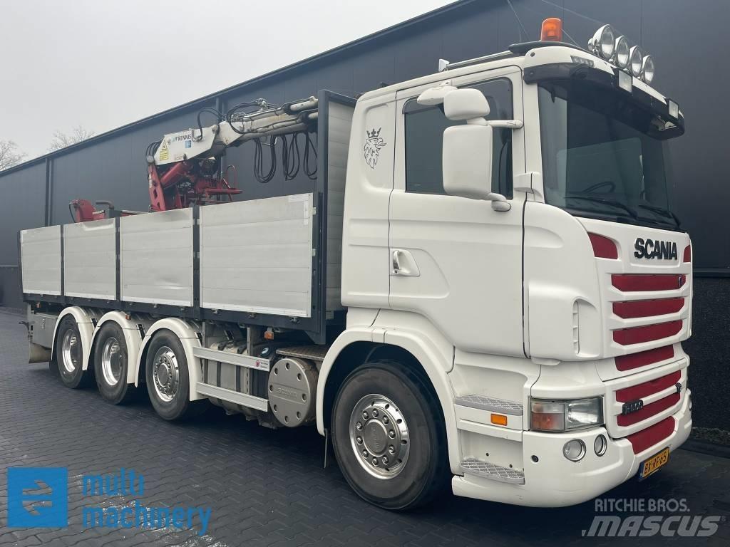 Scania R500 V8 Camiones de cama baja