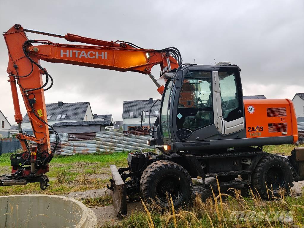 Hitachi ZX 140 W-5 Excavadoras de ruedas