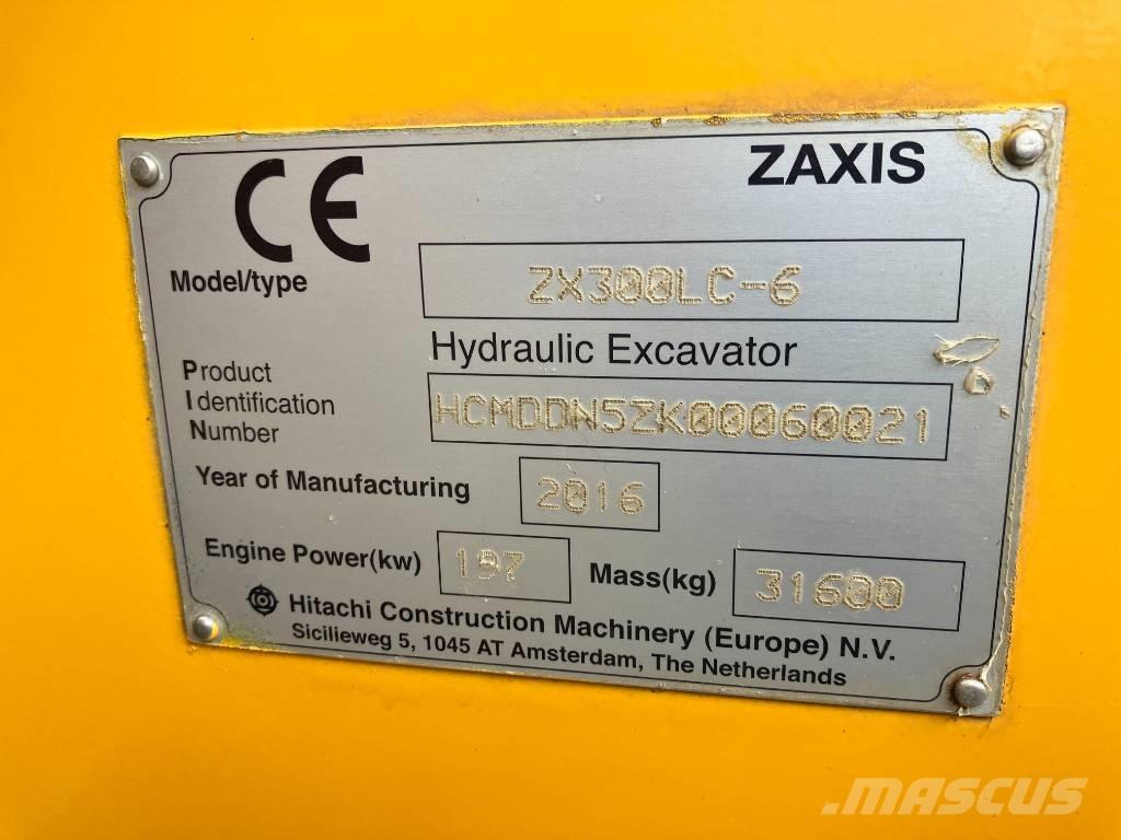 Hitachi ZX300 LC-6 Excavadoras sobre orugas