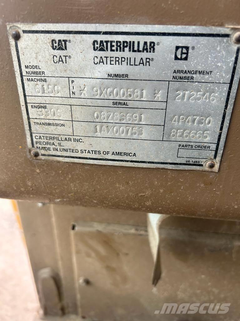 CAT 615 C II Raspadoras