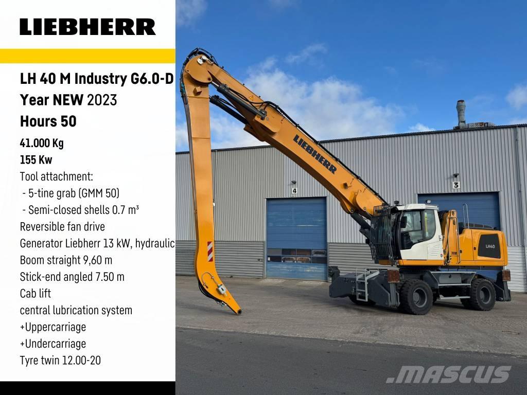 Liebherr LH40 Manejadores de residuos industriales