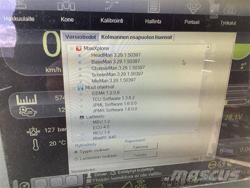 Komatsu 911 Cosechadoras