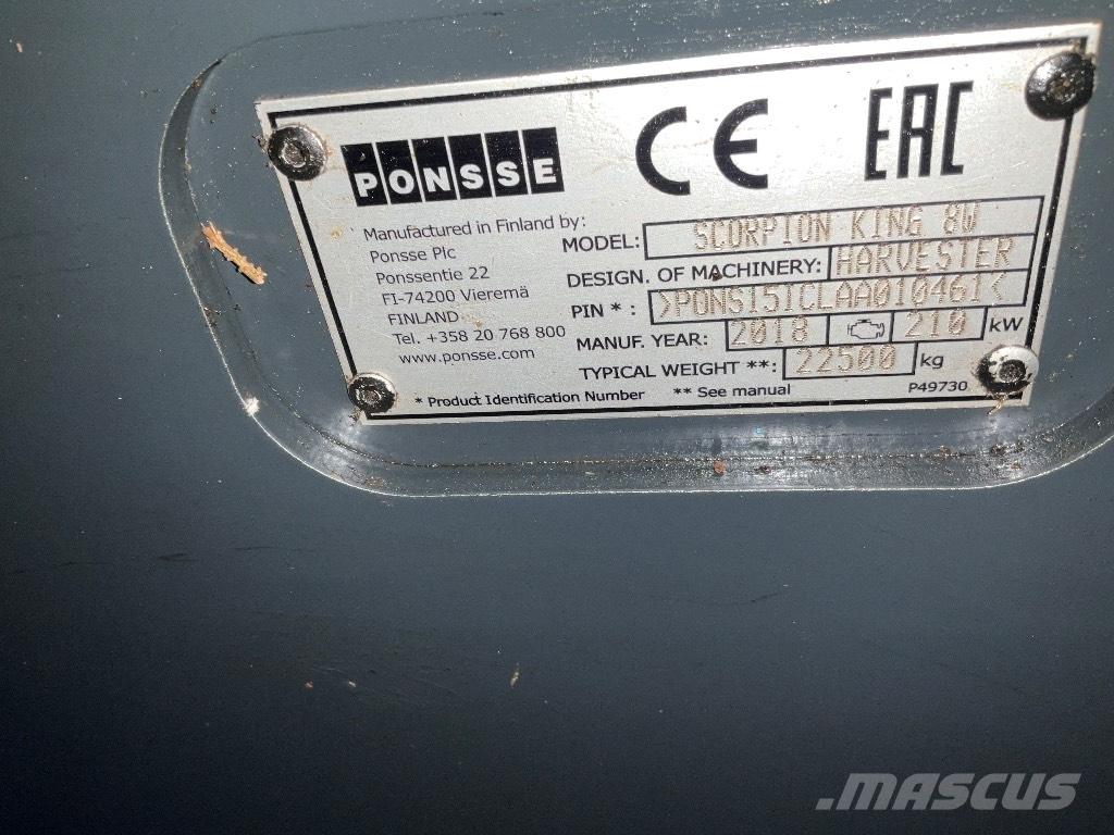 Ponsse Scorpion King Cosechadoras