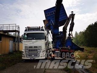 Scania Bruks V8 Trituradoras de madera