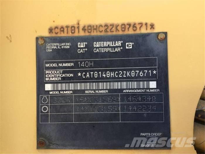 CAT 140 H Niveladoras