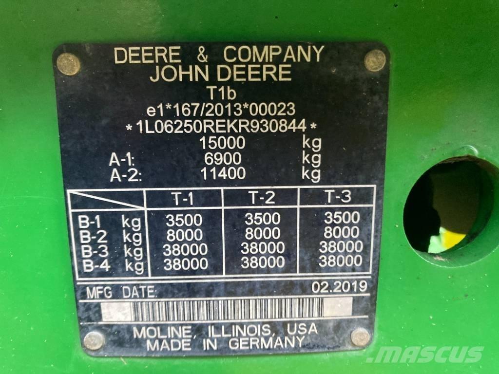 John Deere 6250 R Tractores