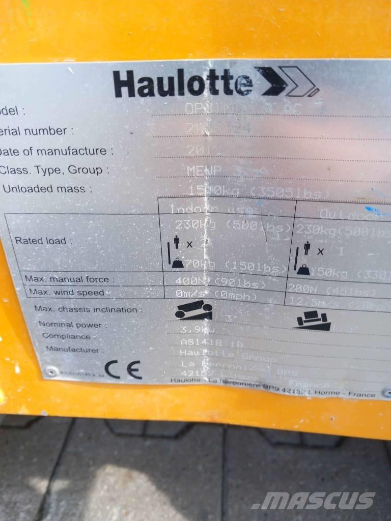 Haulotte Optimum  8 Plataformas tijera