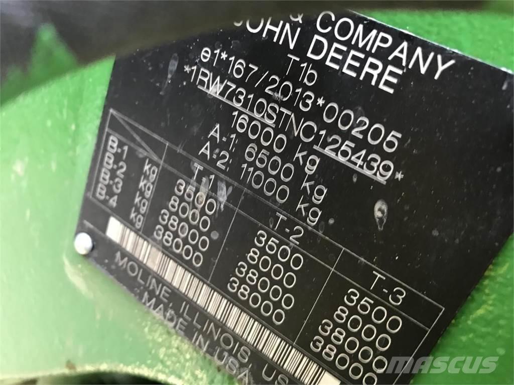 John Deere 7R 310 Tractores