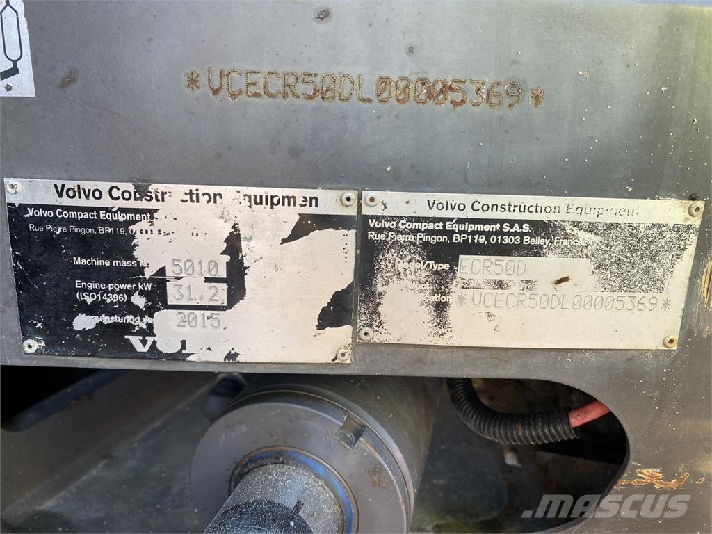 Volvo ECR50 Excavadoras de ruedas
