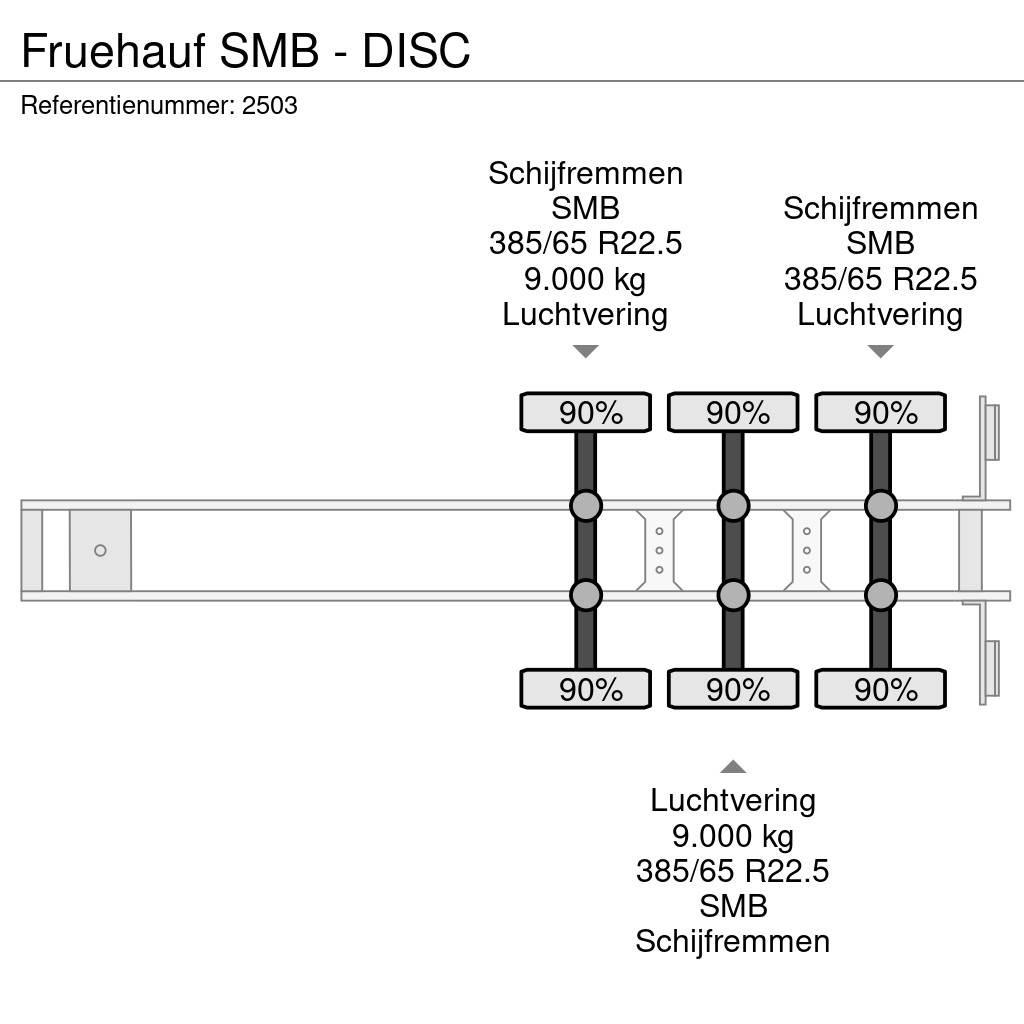 Fruehauf SMB - DISC Semirremolques de caja de lona