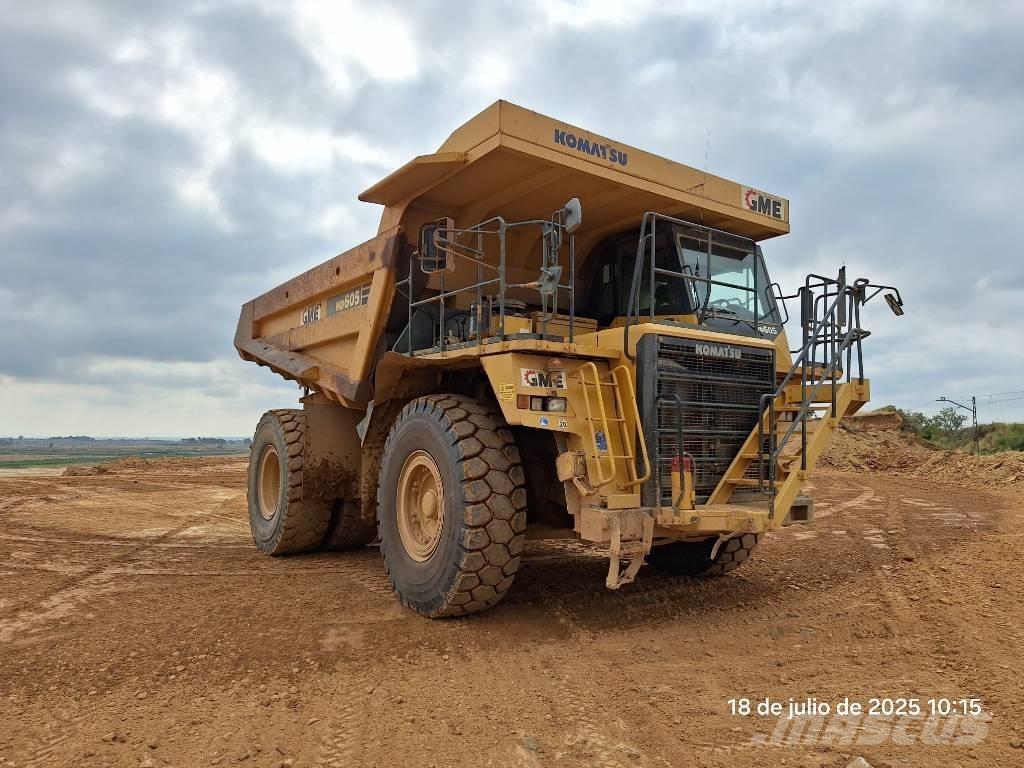 Komatsu HD605-7EO Camiones de volteo rigidos