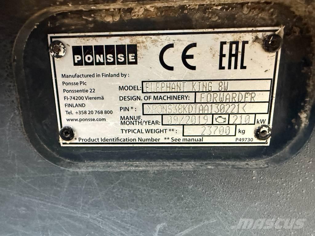 Ponsse Elephant King Transportadoras