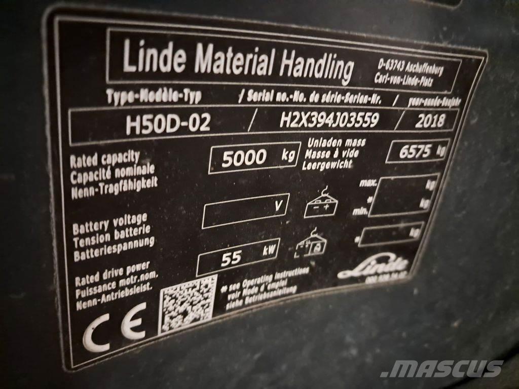 Linde H50D-02 Camiones diesel
