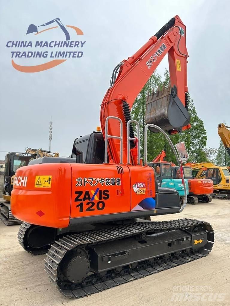 Hitachi ZX 120 Excavadoras sobre orugas