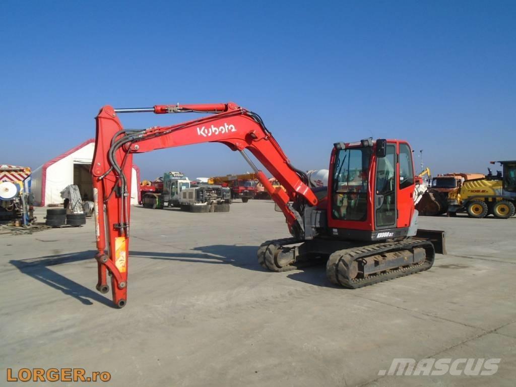 Kubota KX 080-3 Excavadoras sobre orugas