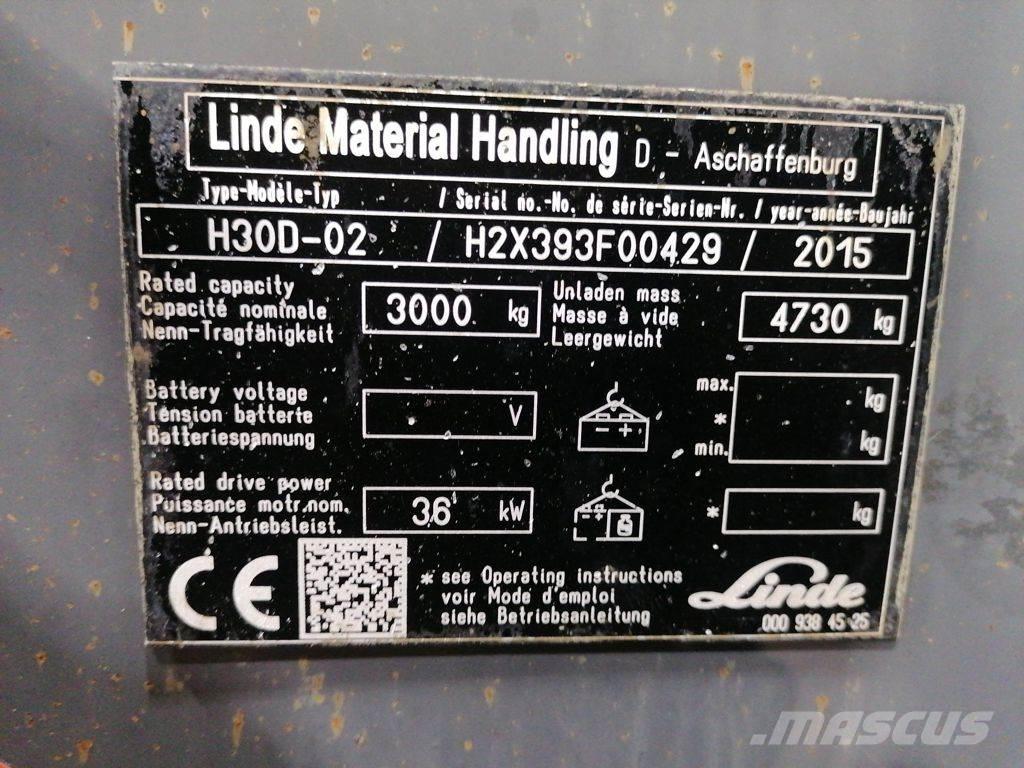 Linde H30D-02 Camiones diesel