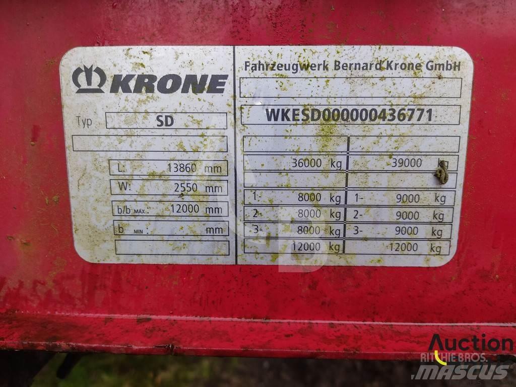 Krone SDP27 Semirremolques de caja de lona